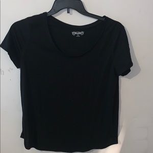 Basic black tee